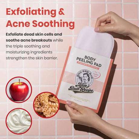 Mom’s Bath Recipe Body Peeling Pad Trouble Care (1 Pcs) - 25ml