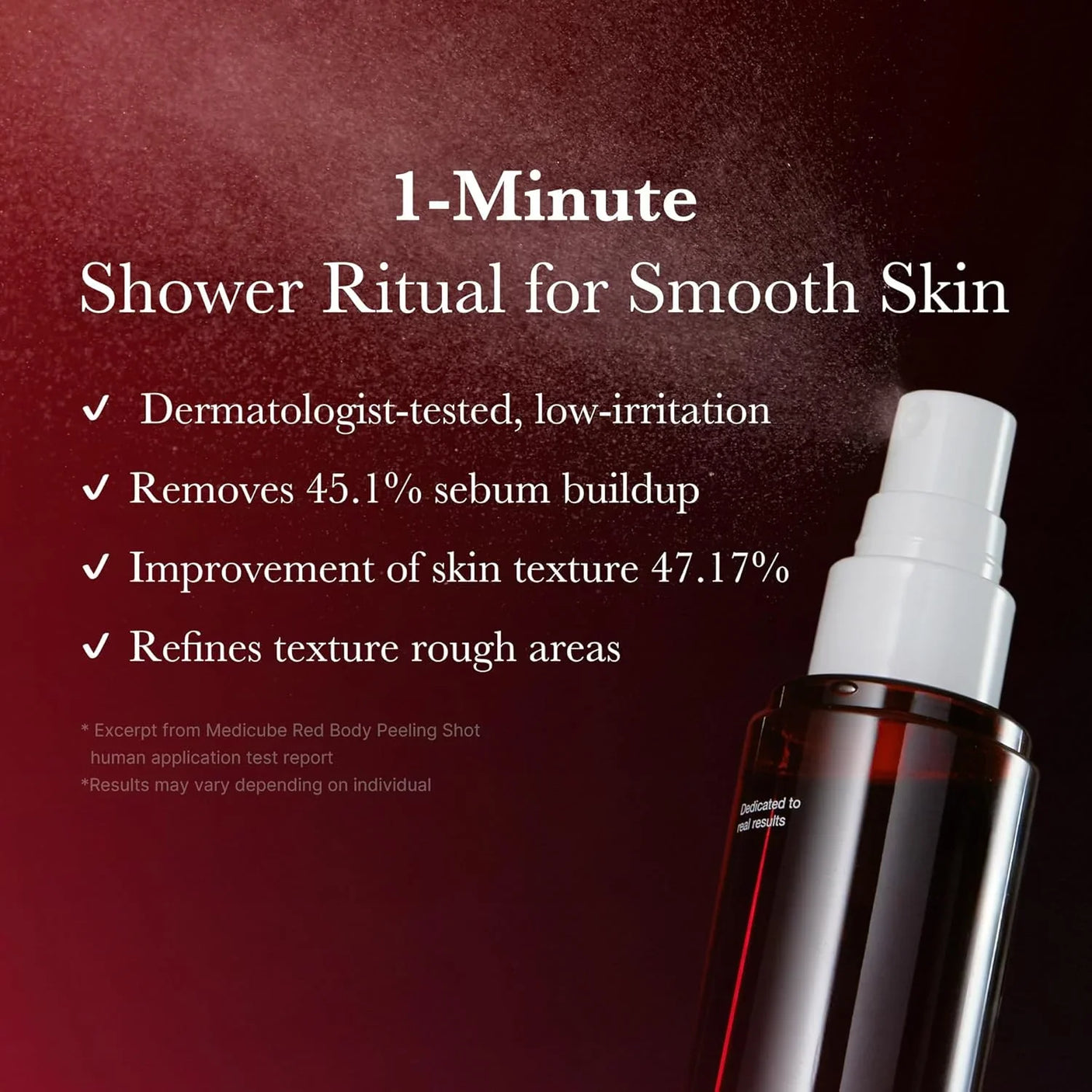 Medicube Red Acne Body Peeling Shot - 110g
