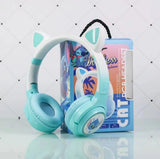 سماعة رأس لاسلكية RGB Light Cat XY-236