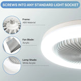 Multifunction Modern Ceiling Fan With LED Lamp