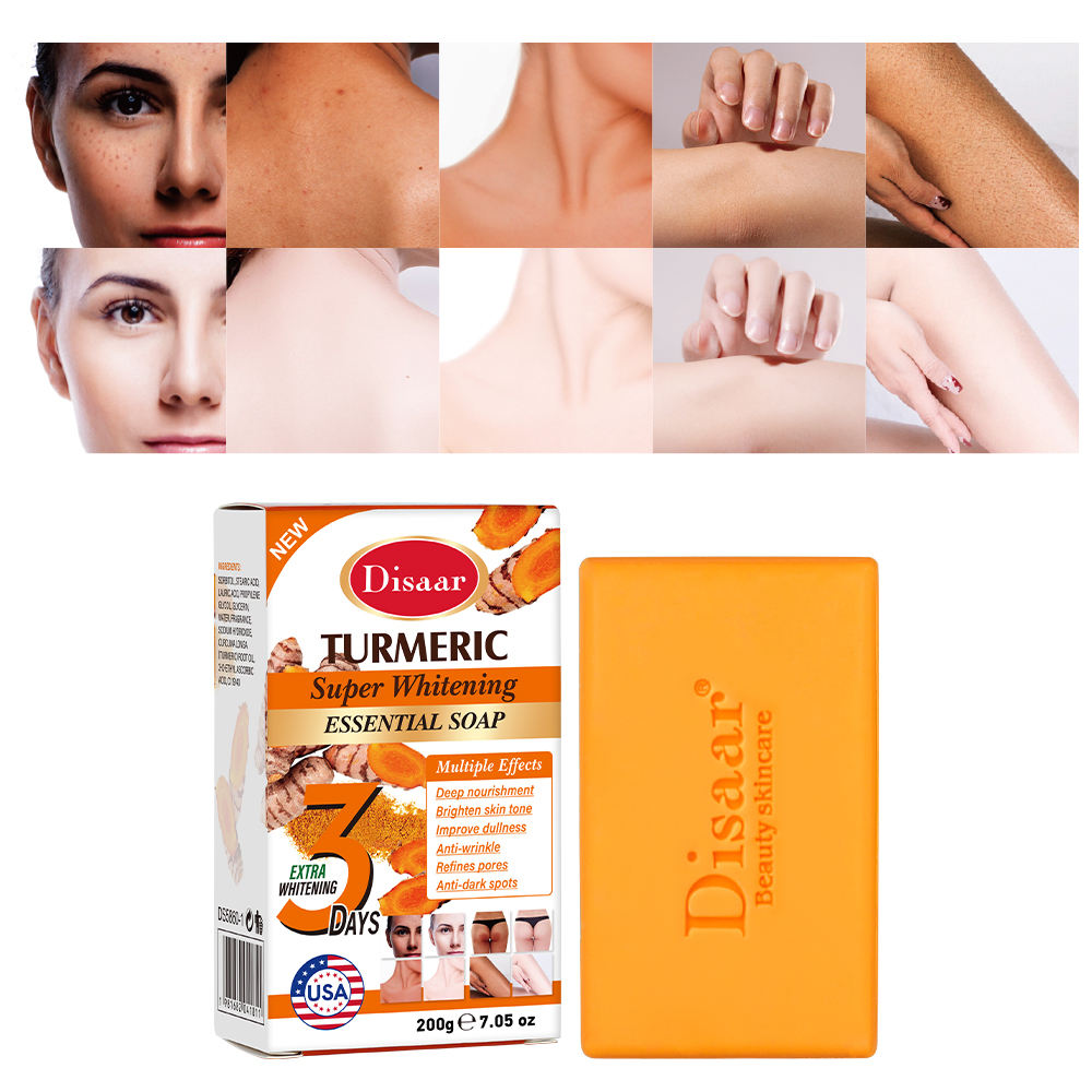 Disaar Turmeric Super Brightening Essential Soap - 200g