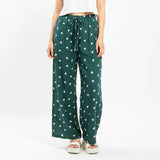 Women's Waisted Wide-Leg Palazzo Pants - YL609