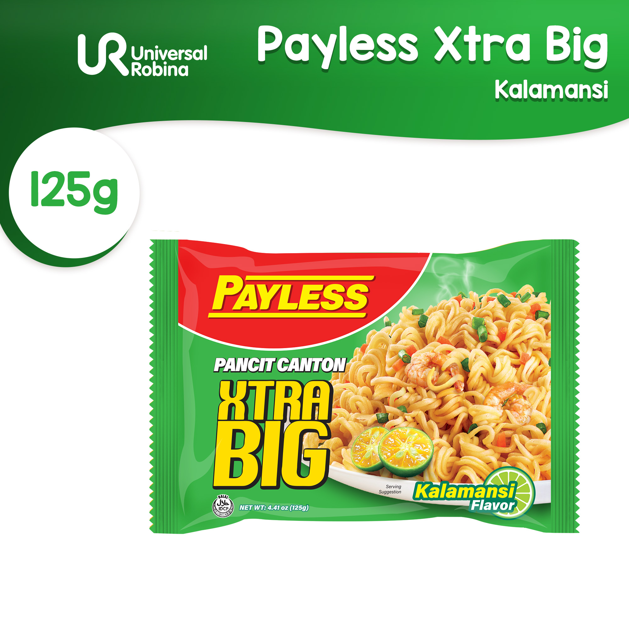 Payless Xtra Big Pancit Canton Kalamansi - 125g – Pinoyhyper