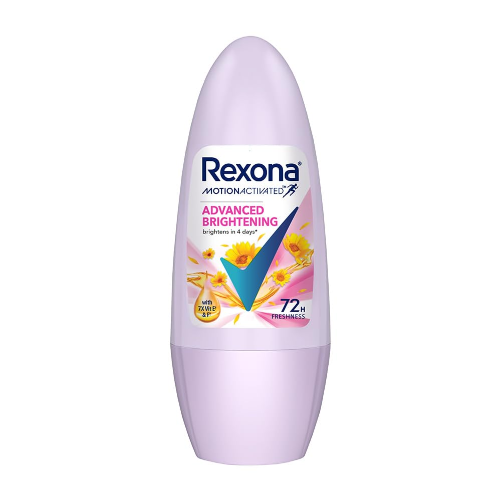 Rexona Advanced Brightening 72H Deodorant Roll-On - 45ml