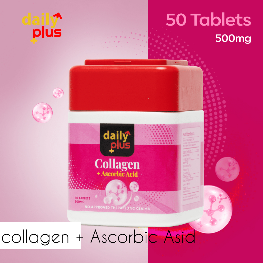 Daily Plus Collagen + Ascorbic Acid Caps - 60s