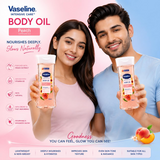 Vaseline Peach Vitamin B3 Body Oil - 200ml