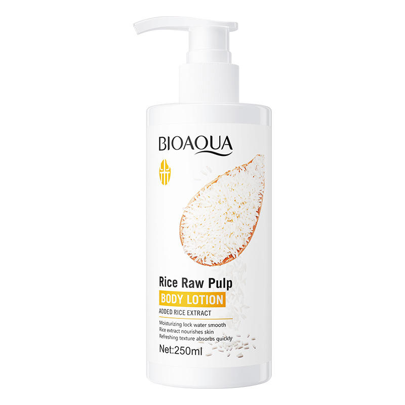 BIOAQUA Rice Raw Pulp Body Lotion - 250ml