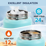 Kids Double Wall Vacuum Insulated Water Bottle - H12D (360ml)