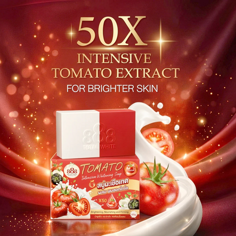 888 Total White Tomato Intensive Brightening Soap - 90g