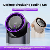 Portable Digital Display High Speed Desktop Fan