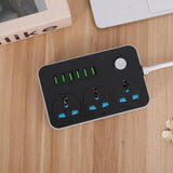 6 منافذ USB و3 وصلة مقبس طاقة CX-T05