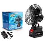 Portable Rechargeable Lithium Electric Fan Iron Body