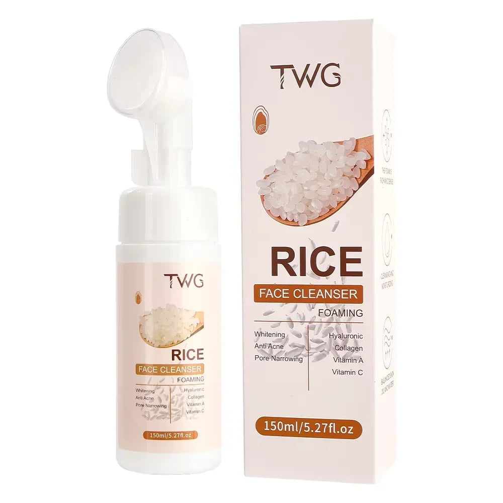 TWG Rice Foaming Face Cleanser - 150ml