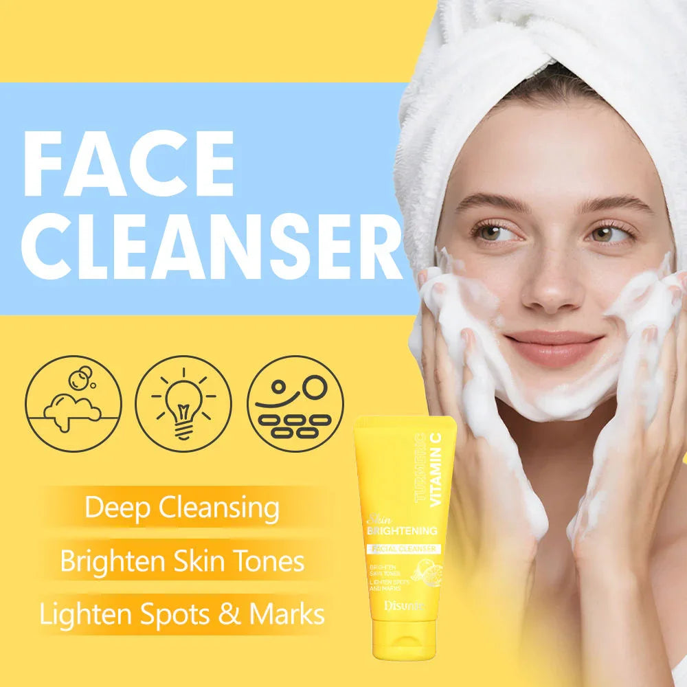 Disunie Turmeric & Vitamin C Skin Brightening Facial Cleanser - 100g