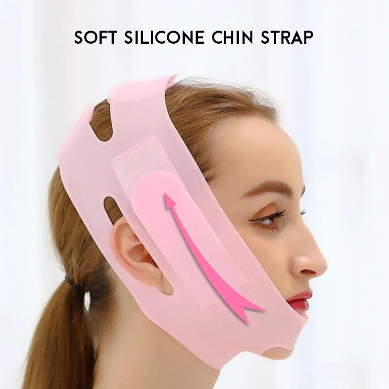 Silicone Perfect V Lifting Face Mask XC-801
