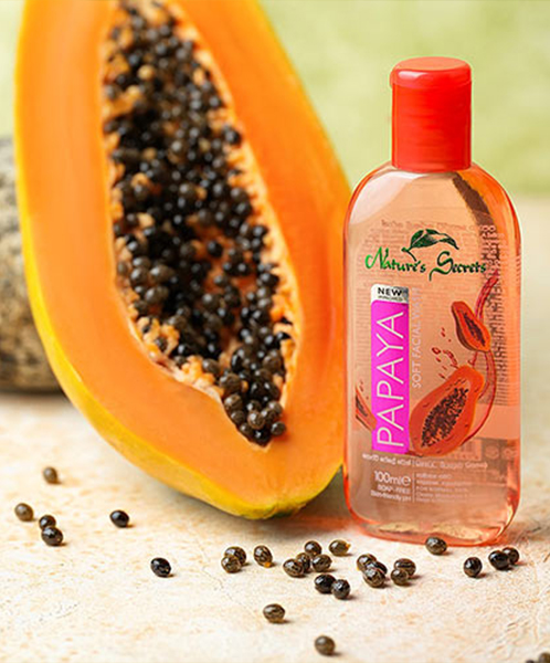 Nature's Secrets Papaya Soft Facial Wash - 100ml