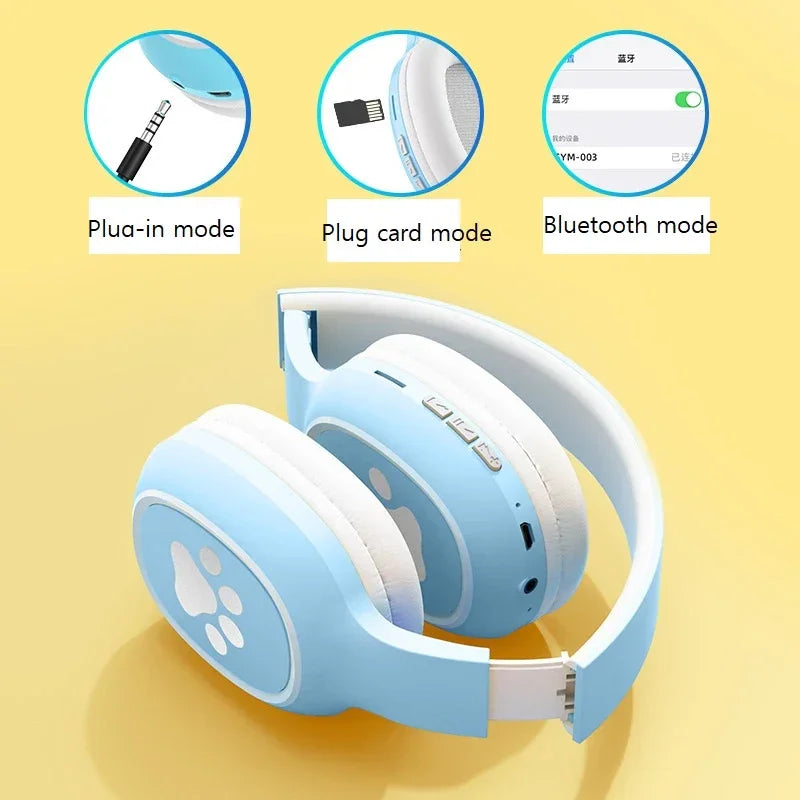 Colorful Cute Hifi Wireless Headphone SYM-003