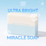 Hikari Skin Essentials Ultra Bright Miracle Soap - 5 Bars × 75g