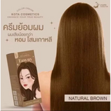 Kota Cosmetics Tawny Thailand Hair Color Natural Brown - 100ml + 100ml