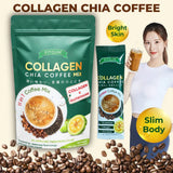Fitgum Collagen Chia Coffee Mix - 12g x 10 Sachets