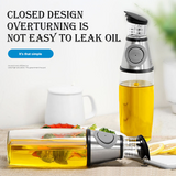 Oil & Vinegar Dispenser Bottle with Measurement Scale - 500ml