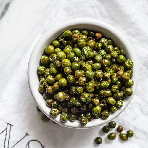 OK Karoke Green Peas Snacks Salted Garlic Flavor - 70g (2+1) Offer