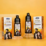 Disaar Orange Hair Color Shampoo Natural Brown - 400ml