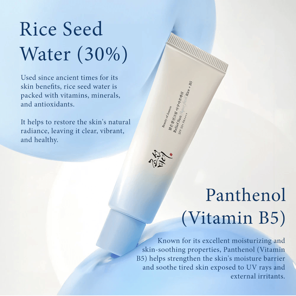 Beauty Of Joseon Relief Sun Aqua-Fresh Rice + B5 SPF50+ PA++++ - 50ml