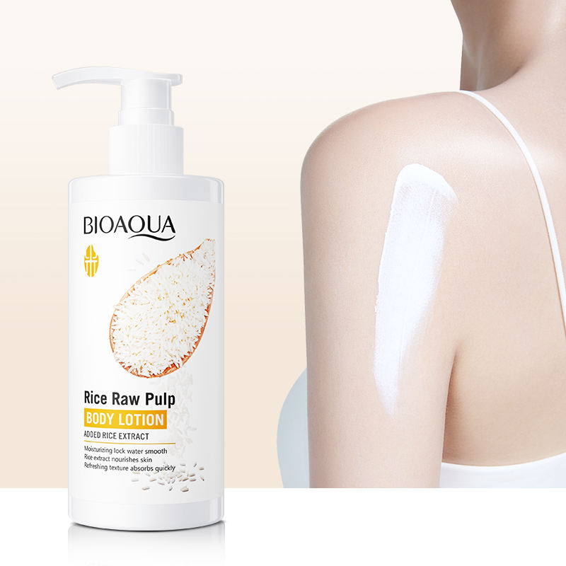 BIOAQUA Rice Raw Pulp Body Lotion - 250ml