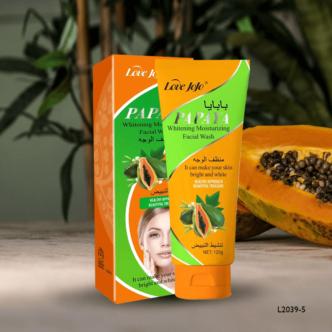 Love Jojo Papaya Brightening Moisturizing Facial Wash - 120g