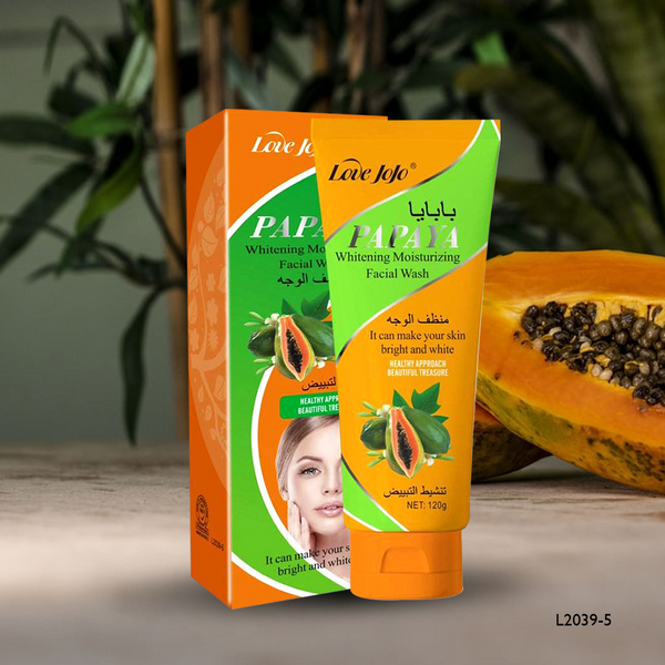 Love Jojo Papaya Whitening Moisturizing Facial Wash - 120g