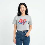 Fashion Text Printed Comfortable Women's T-Shirt #1029