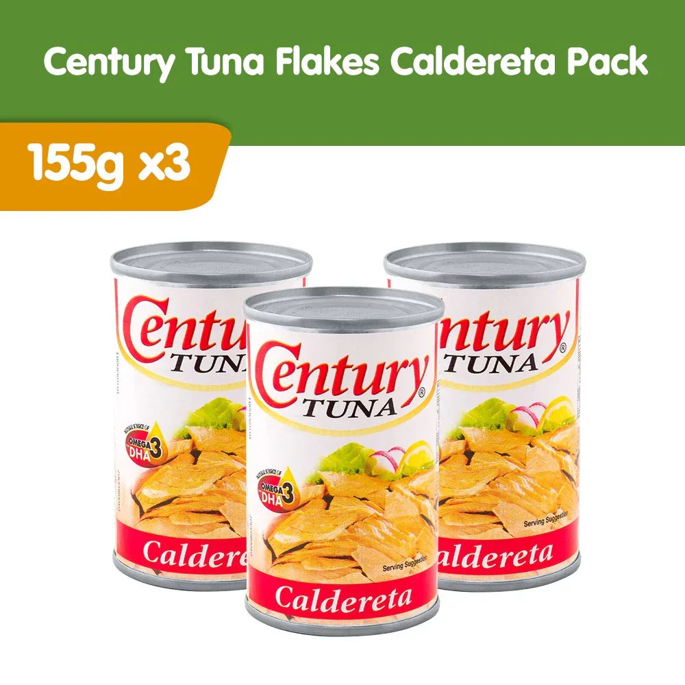 Century Tuna Caldereta - 155g × 3 Pcs (Offer)