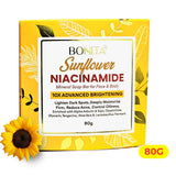Bonita Sunflower Niacinamide Mineral Soap - 80g
