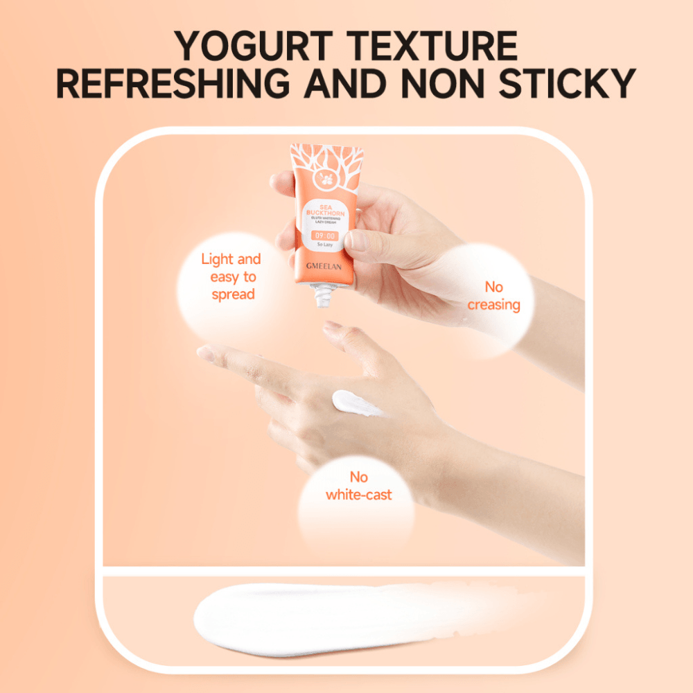 Gmeelan Sea Buckthorn Gluta Brightening Lazy Cream - 30g
