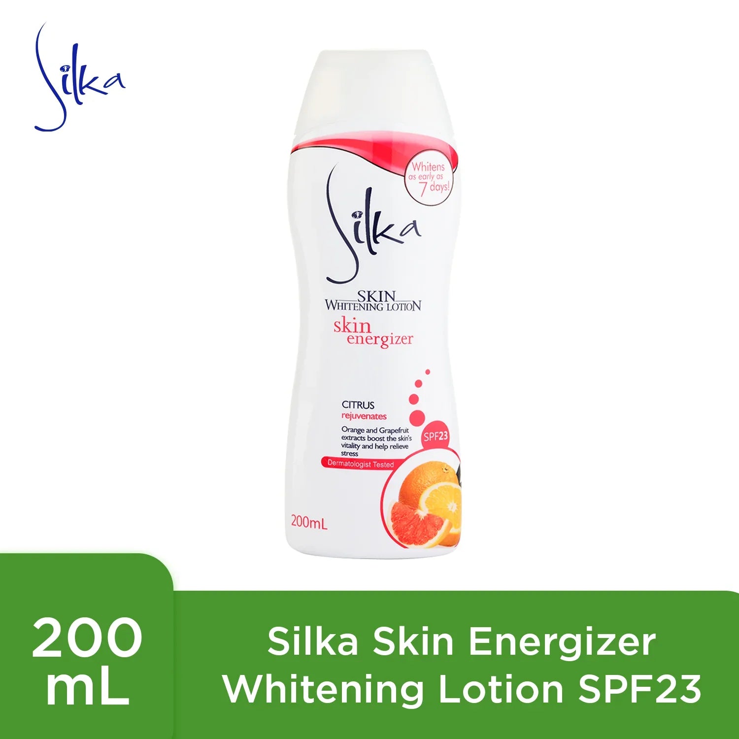 Silka Brightening Lotion Energizer (Citrus) 200ml