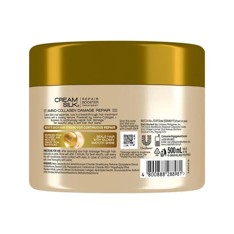 Cream Silk Amino Collagen Damage Repair Treatment - 500ml