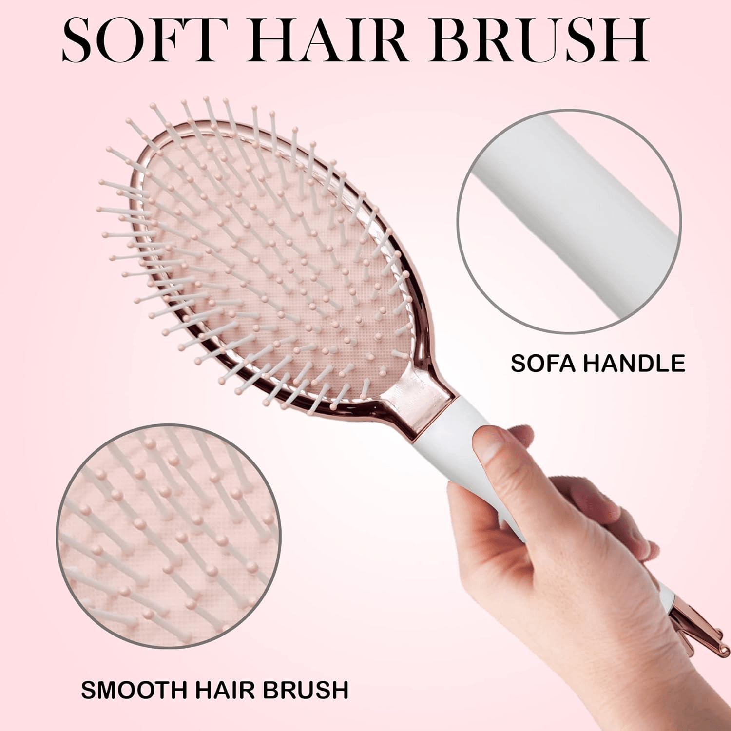 Soft Bristle Hair Brush Hair Comb