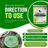 مشروب الشعير المجفف العضوي المجفف Saludable Premium Barley Premium - 3 جرام × 10 أكياس
