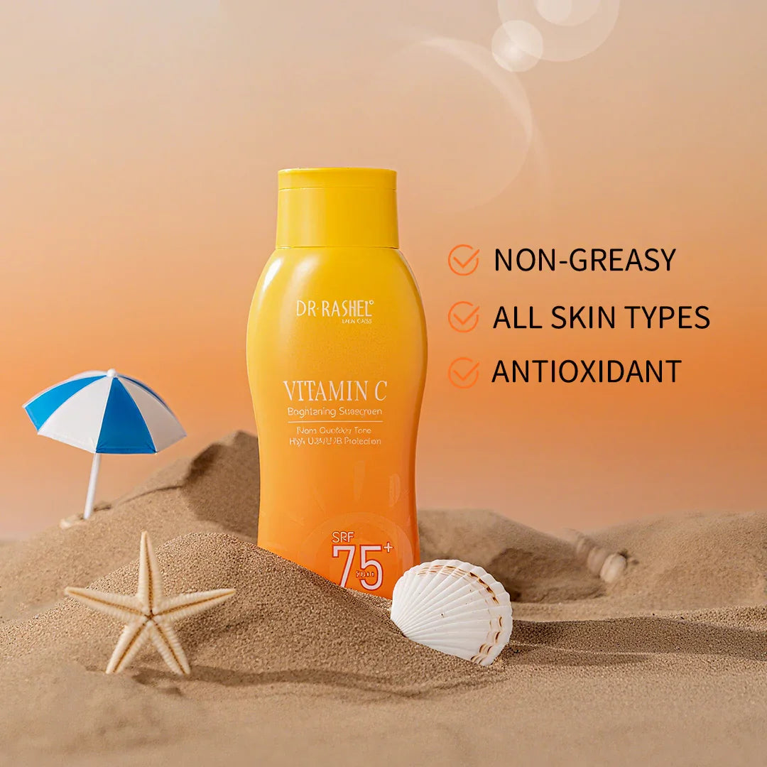 Dr.Rashel Vitamin C Brightening Sunscreen SPF 75+ - 100g