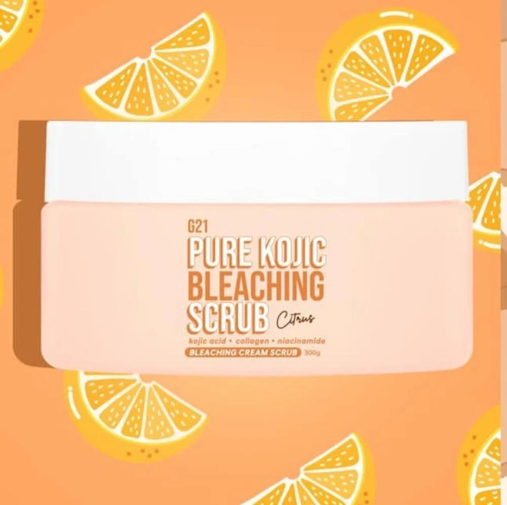 G21 Face & Body Pure Kojic Bleaching Citrus Scrub  - 300g