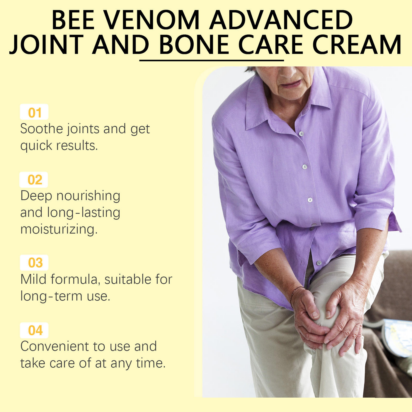 SOL LORA Bee Venom Advanced Joint & Bone Care Cream - 30g