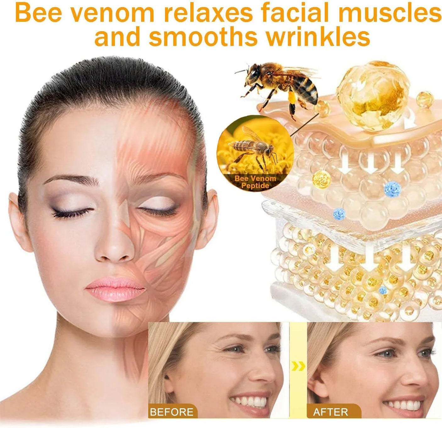 Hoygi Botoxin Bee Venom Firming Serum Stick - 30g