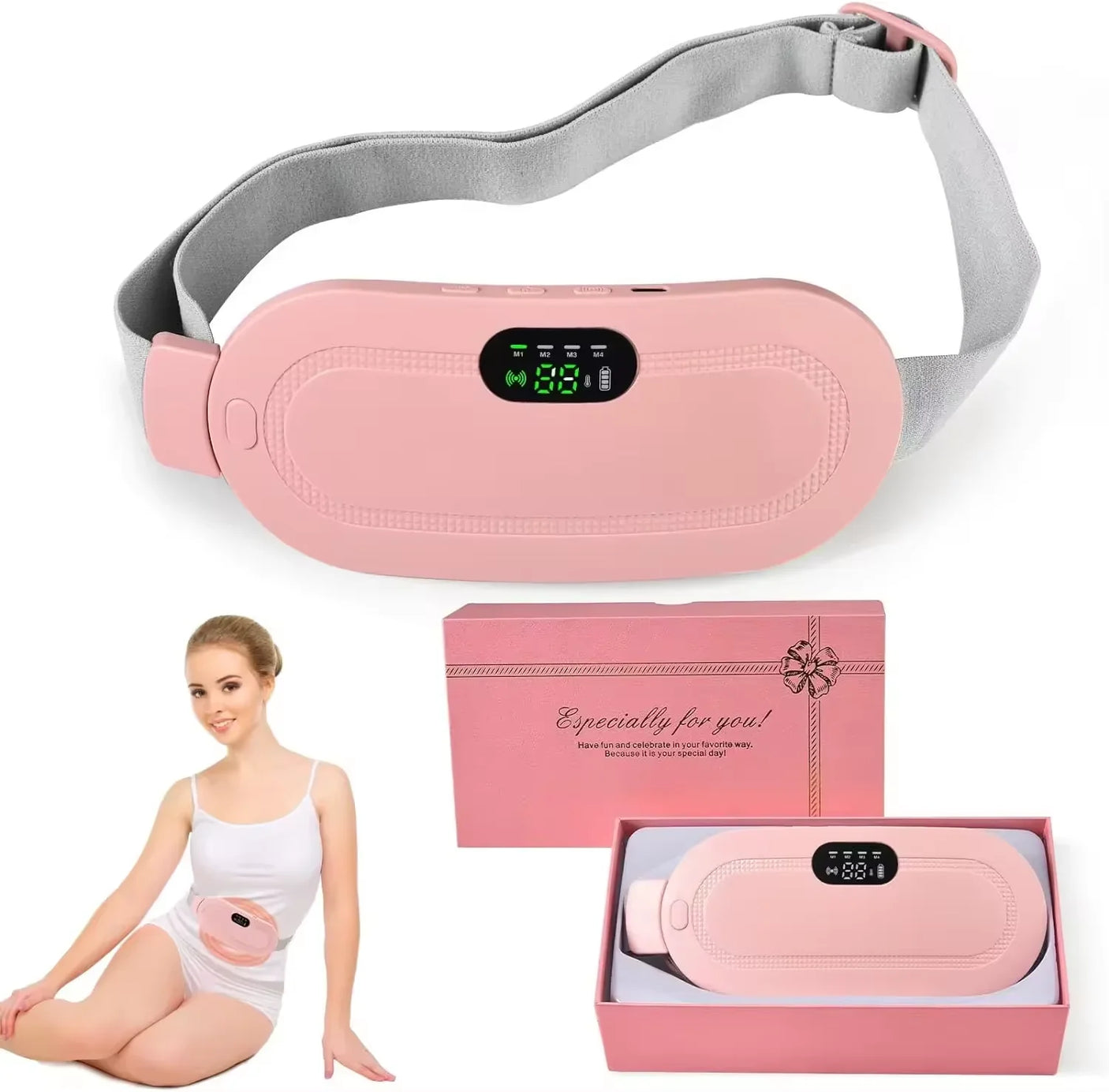 Women's Period Pain Relief Smart Warm Belt Relief Menstrual Cramps