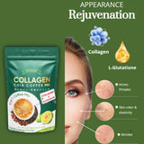 Fitgum Collagen Chia Coffee Mix - 12g x 10 Sachets