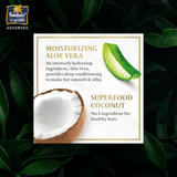 Parachute Advansed Coconut & Aloe Vera Smooth Silky Shampoo - 340ml