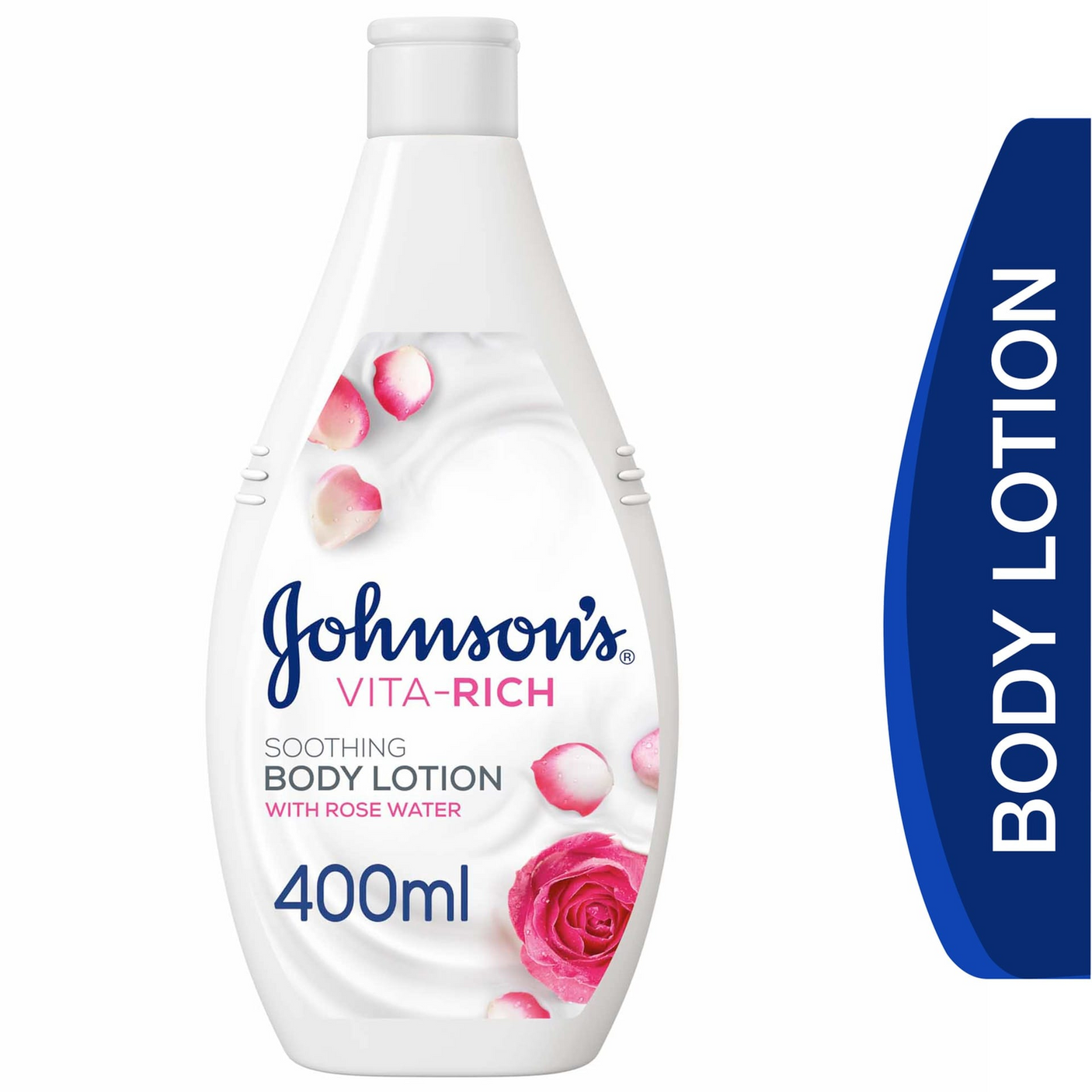 Johnson's Vita-Rich Soothing Body Lotion with Rose Water - 400ml