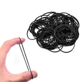 Premium Elastic Rubber Bands Black Color KT-109-525