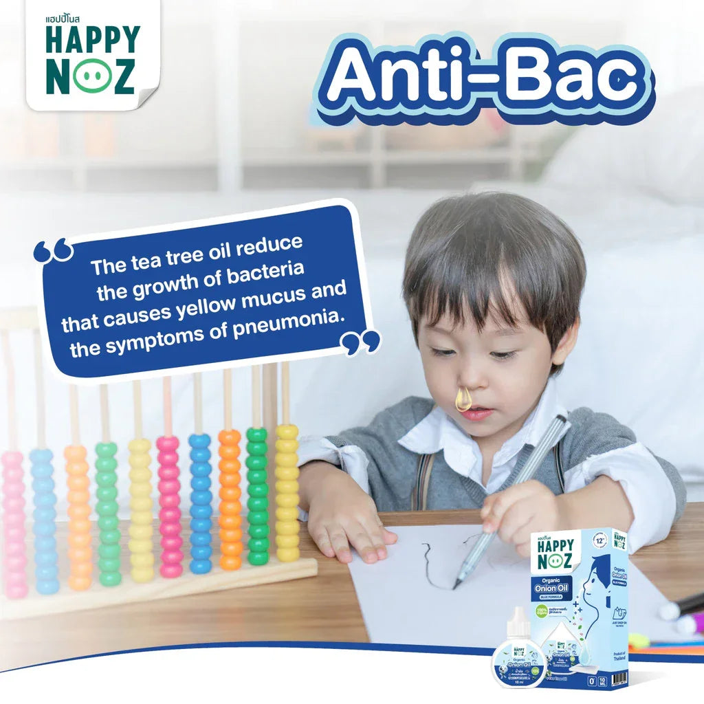 Happy Noz Organic Onion Oil Blue Formula - 10ml