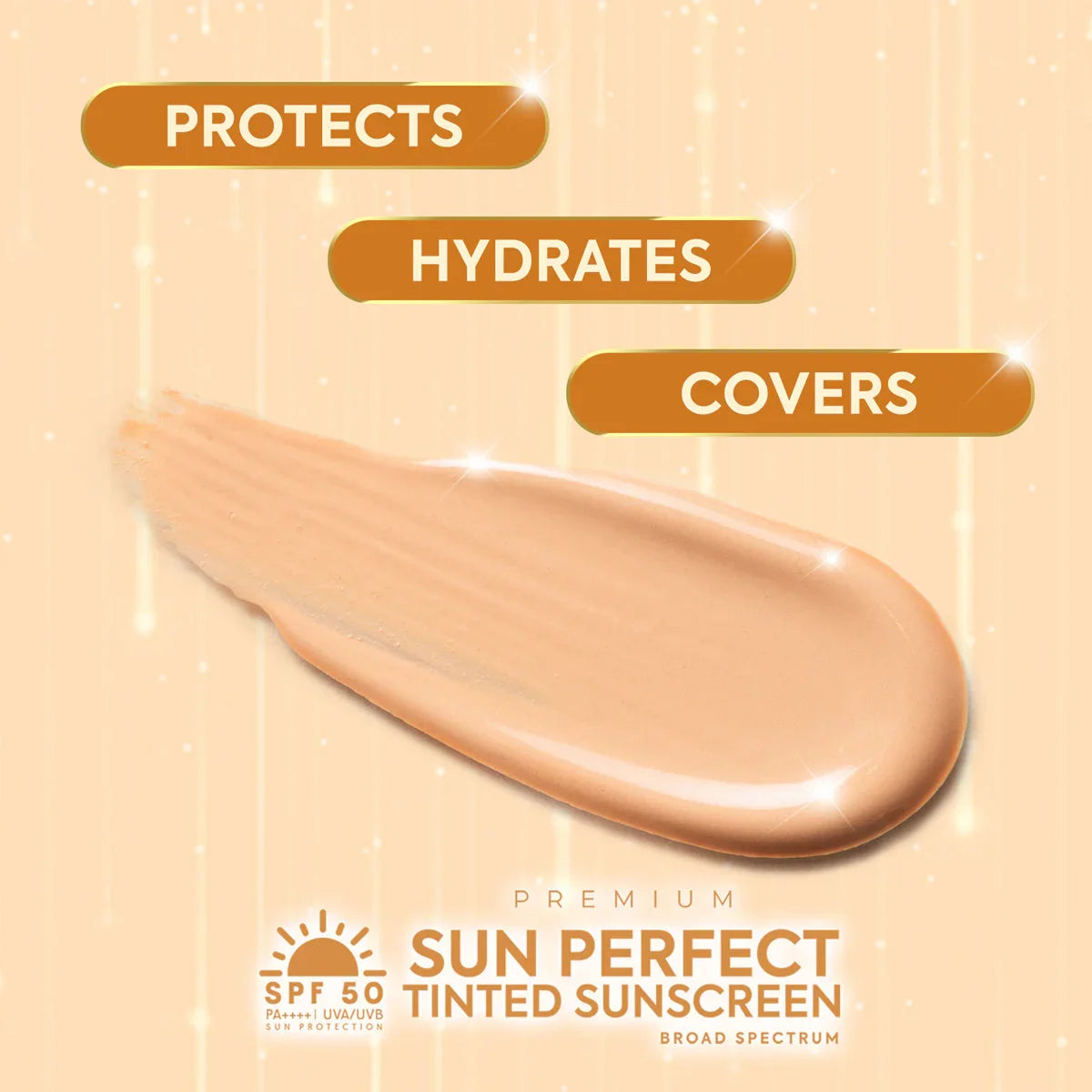 Hikari Premium Sun Perfect Tinted Sunscreen SPF50 PA++++ - 50ml